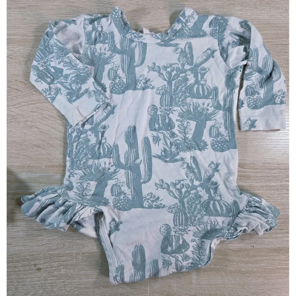 Kate Quinn & Milkbarn Baby Bamboo Bundle 6–12M‎ Cactus Floral Dogs